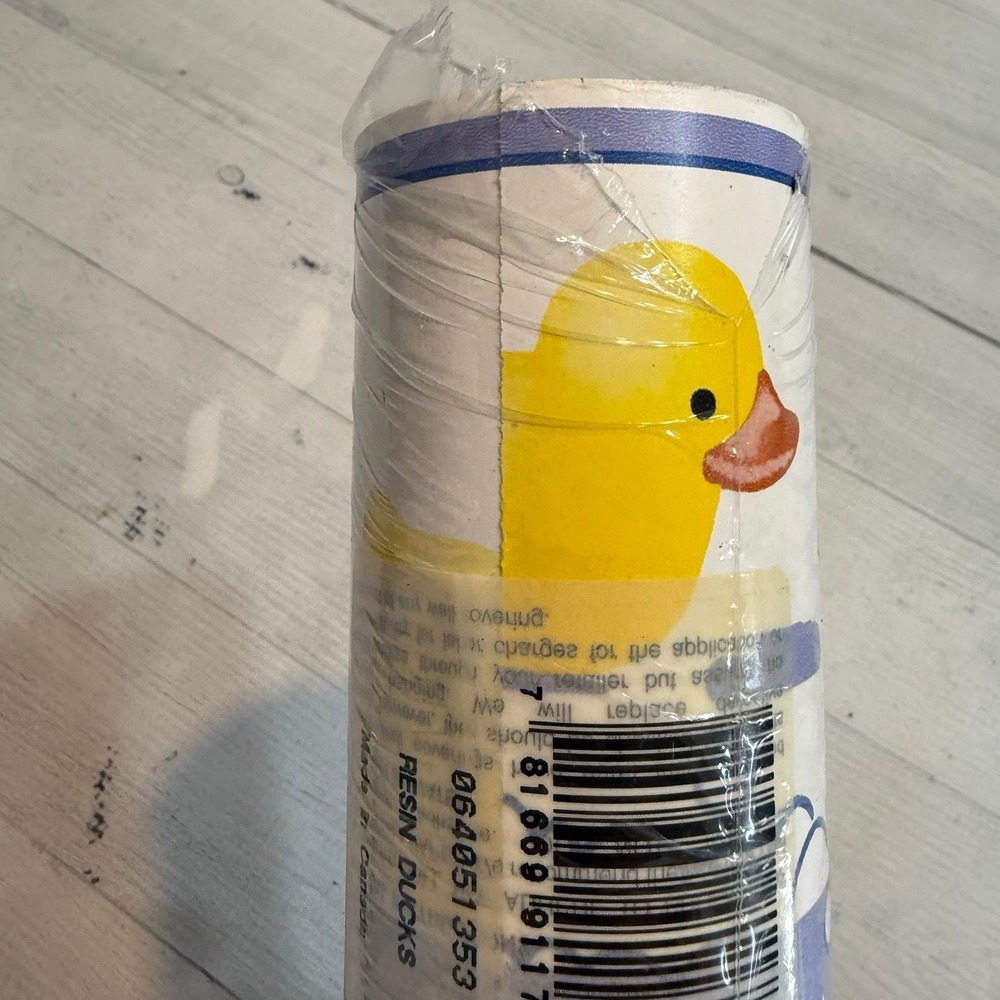 Bath accessories Target 2004‎ resin duck wallpaper border 15ft one roll NEW
